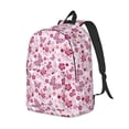 thumbnail image 2 of Daiia Flower Butterfly Vintage Canvas Backpack for Men and Women ,Hiking Backpack,Travel Laptop Bag for School,Large Capacity Backpack, 2 of 8