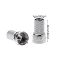 thumbnail image 4 of CNKOO 10 Pcs 75-5 F Connector Screw On Type For RG6 Satellite TV Coax Cable Tw, 4 of 6