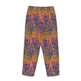 thumbnail image 5 of Naloa Lavender Flowers Print Women’s Ultra-Soft Comfy Pajama Lounge Pants with Pockets & Drawstring, 5 of 8