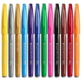 thumbnail image 2 of PENTEL pitong TOUCH color cabeza suave mano cuenta tarjeta de felicitación firma Xiuli pluma SES15C nuevo color 24 colores, 2 of 5