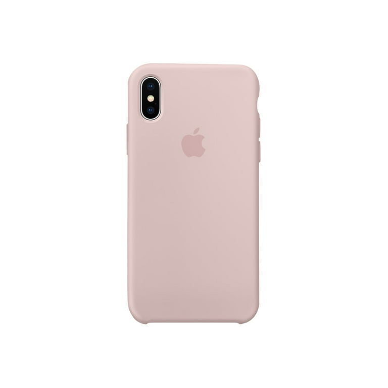 Apple Silicone Case for iPhone X - Pink Sand - Walmart.com