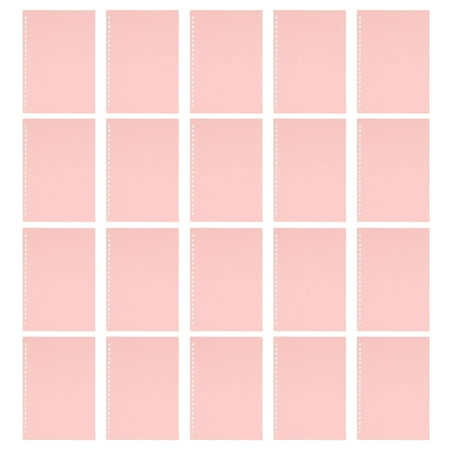 

Loose Leaf Binding Cover Flexible Colored Presentation Binding Cover Plastic For School Rouge Pink