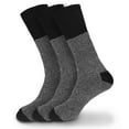 thumbnail image 2 of Men's Herringbone Warm Winter Thermal Wool Crew Boot Casual Socks, 2 of 4