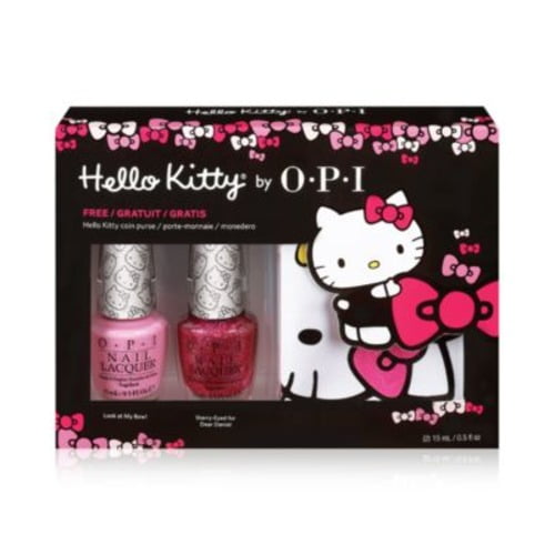 OPI Hello Kitty Nail Polish Nail Polish and Coin Purse Set 