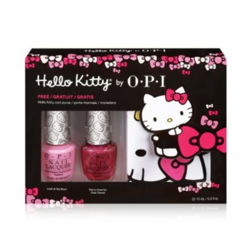 OPI Hello Kitty Nail Polish Nail Polish and Coin Purse Set OPI Hello Kitty Nail Polish Nail Polish and Coin Purse Set