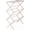Natural/White Birch, variant on X-Frame Wood Clothes Drying Rack with Slanted Feet, Smooth Vinyl Rods, 23.8 Feet Hanging Space, Ready to Assemble, Natural Wood Finish