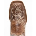 thumbnail image 6 of Shyanne Women's Lasy Floral Embroidered Western Boot Broad Square Toe Brown 8 1/2 CW  US, 6 of 8