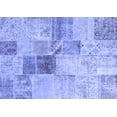 thumbnail image 1 of Ahgly Company Indoor Rectangle Patchwork Blue Transitional Area Rugs, 5' x 8', 1 of 4