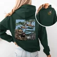 thumbnail image 2 of Southern Boy Duck Hunting Hoodie – Hunting Season Sweatshirt Gift for Dad Mom Brother Hunter, Outdoor Camouflage Hoodie for Hunting Lovers, 2 of 6