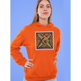 thumbnail image 2 of Capricorn Zodiac Ethnic Hoodie Women -Image by Shutterstock, Female x-Large, 2 of 4