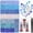 Blue Rhinestones Series, variant on 18000Pcs Resin Jelly Rhinestones with Tweezers for Crafting, Mixed-Color 3mm Flatback Gems, Bedazzling Crystal for DIY Crafts Clothing Tumblers Mugs Shoes Fabric Nail Art
