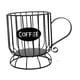 thumbnail image 3 of Soporte para cápsulas de café, moderno, cesta para almacenar cápsulas de café, organizador para almacenar cápsulas de café Negro S, 3 of 9