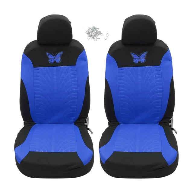 Juego de 4 fundas Unique Bargains Fundas universales para asientos de coche Color azul