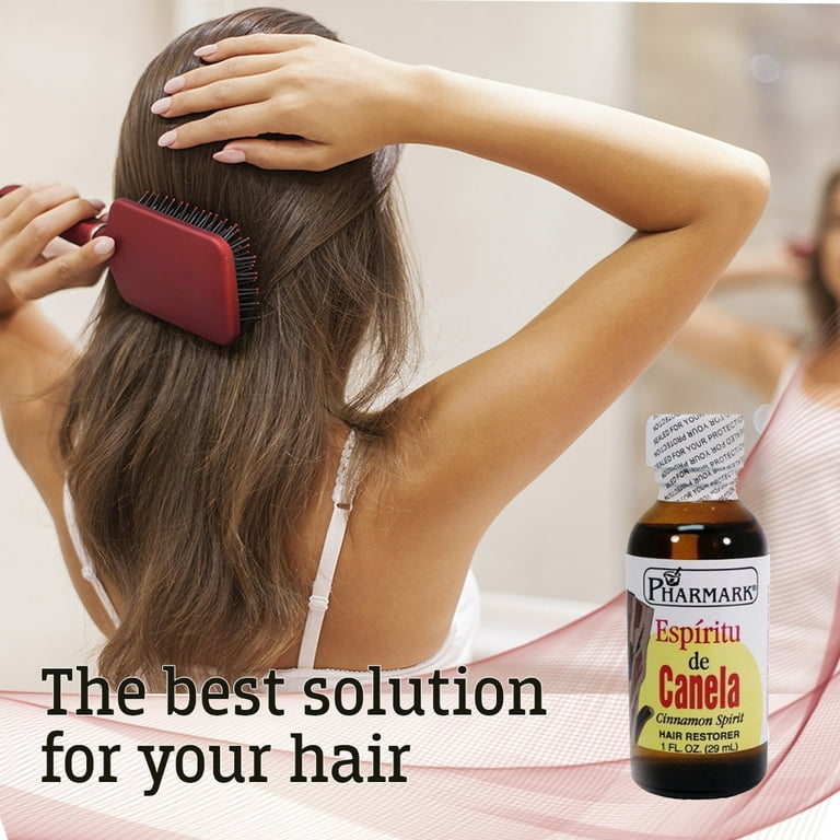 ESPIRITU DE CANELA CINNAMON SPIRIT OIL MEN WOMEN HAIR LOSS BALDING REGROWTH  TREATMENT by Pharmark - Buy Online - 7867152