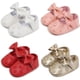 thumbnail image 3 of Calzado Antideslizante De Suela Blanda Para Bebé, Zapatos Bordados Con Patrón De Amor, Decoración De Lazo, Zapatos De Bebé Para Uso Diario Serendint BA001214-07, 3 of 6