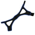 thumbnail image 2 of Sangle de Menton Respirante, Sangle de Menton Anti-Ronflement Réglable pour Hommes Femmes Noir avec Bord Bleu, 2 of 8