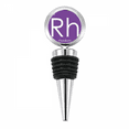 thumbnail image 1 of Chestry Éléments de la Période Table de Transition Métaux Rhodium Rh Bouteille Bouchon en Acier Inoxydable Caoutchouc Réutilisable, 1 of 4
