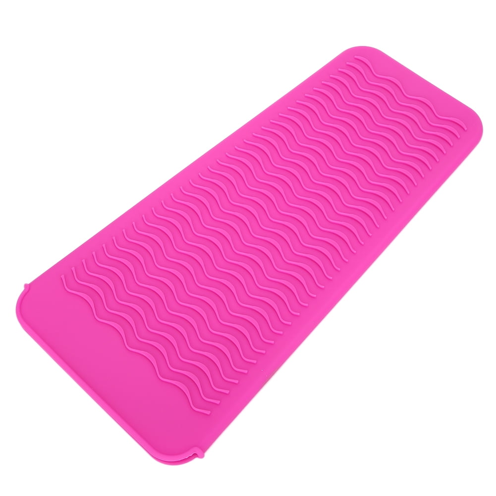 Hair Straightener Pouch,Silicone Hair Straightener Heat Heat Resistant Cover Nonslip Mat Top-Notch Performance
