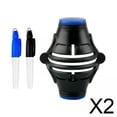thumbnail image 1 of 2xGolf Ball Line Liner Multifuncional Marcado Liner Herramientas Herramienta De Dibujo Duradera Negro Azul, 1 of 8