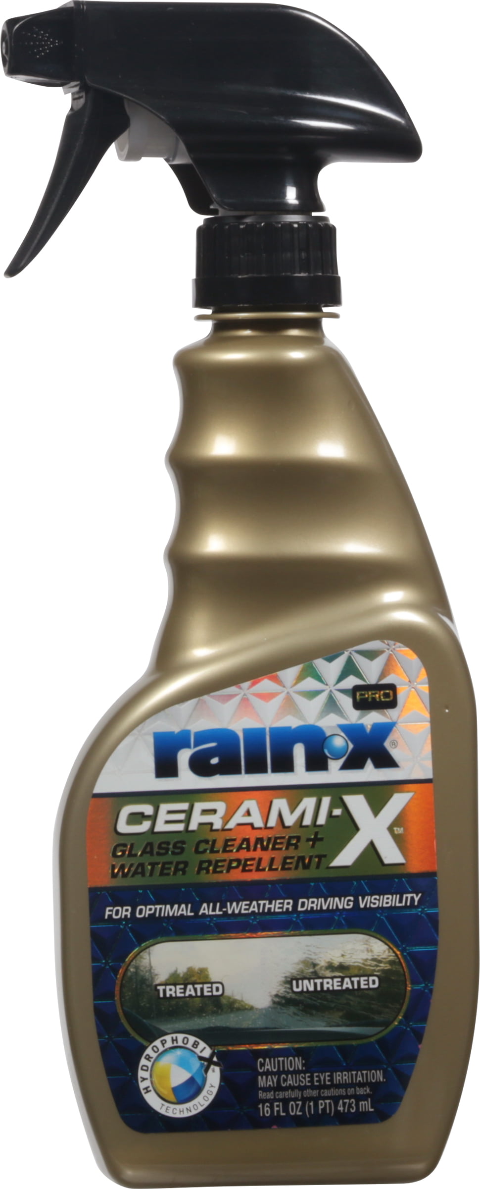 Rain-X Pro Cerami-X 16 Ounce Glass Cleaner And Water Repellent 630178