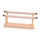 thumbnail image 2 of Organizador de joyas con base de madera, expositor multiusos para pulseras 2 niveles, 2 of 9