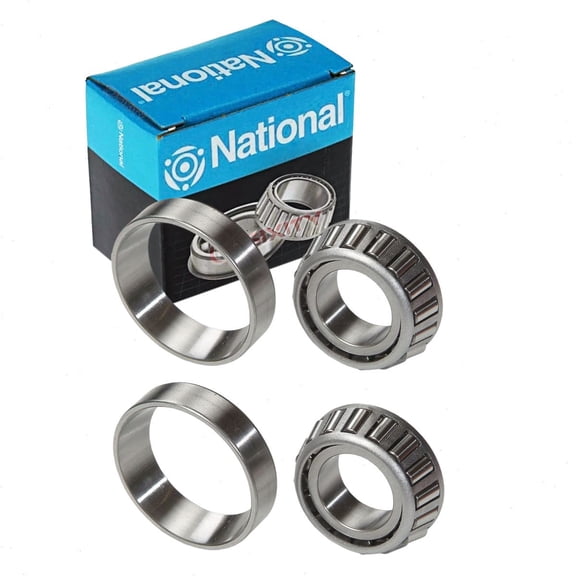 2 pc National Outer Transmission Input Shaft Bearings compatible with Chevrolet Cruze Limited 2016