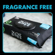 DUDE Wipes Flushable Wipes, Unscented XL Wet Wipes to Use with Toilet Paper, 50 Ct, 8 Pack