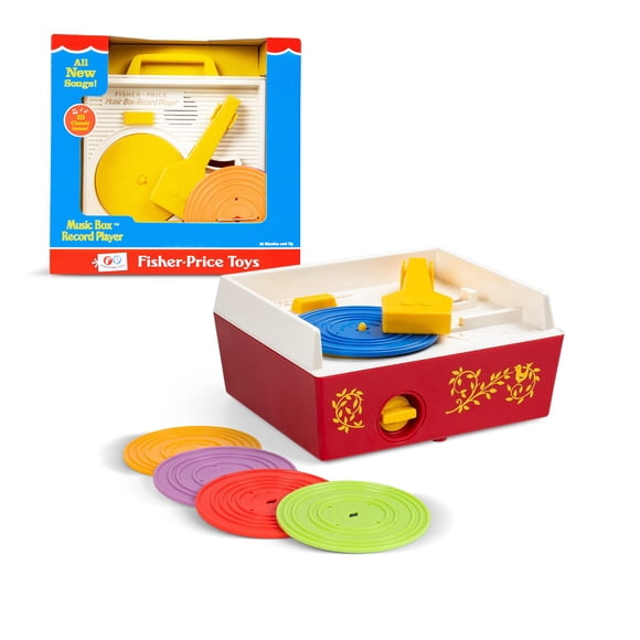 Tocadiscos Toy Fisher Price Classics, retro, 18 meses o más