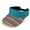 Aztec Floral, variant on Leopard Butterfly Print Womens Sun Visors with Sun Protection Visor Hats for Running Gardening Traveling Summer Hats for Men Walk