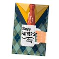 thumbnail image 3 of Bandera de poliéster para jardín del Día del Padre, muestra a papá cuánto , decoración decorativa para porche, suministros para fiestas de, 3 of 9