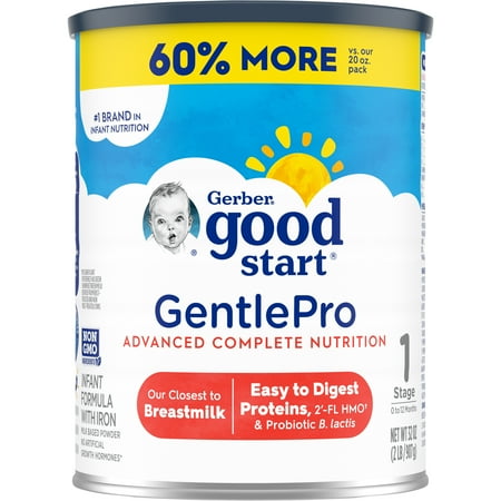 UPC: 0050000472635 | Gerber Good Start Baby Formula Powder GentlePro Stage 1 32 Ounce