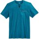 thumbnail image 1 of INC Mens Dean Split-Neck Embellecido playera, azul, grande I-N-C Camiseta adornada, 1 of 1