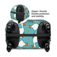 thumbnail image 3 of Bingfone Cartoon Funny Goose Luggage Cover Washable Suitcase Cover Protector Anti-scratch Suitcase cover Fits 18-32 Inch Luggage, 3 of 8