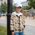 thumbnail image 2 of Pzuqiu Horse Toddler Boy Sweatshirt 11-13 Full Zip Hooded Kids Sweatshirts with Pocket Stretchy Children's Long Sleeve Sweatshirt Casual Fleece Fashion for Boys Teens Youth, 2 of 6