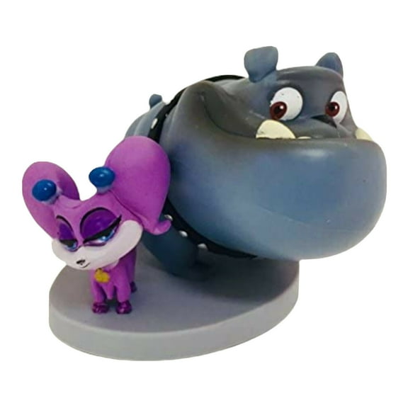 Puppy Pals Rufus & Cupcake Dog Cake Topper Pvc Figure Figurine 3” Junior