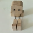 thumbnail image 4 of Figura de madera temblorosa, adorno de escritorio para montar en coche, buen artículo, bonito regalo decorativo., 4 of 4