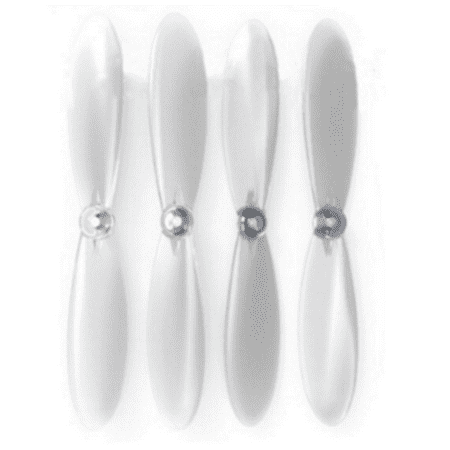 HobbyFlip Clear Propeller Blades Props Transparent Propellers Compatible with Traxxas