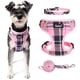 thumbnail image 1 of Set de arnés y collar de correa para perros pequeños PUPTECK, color rosa, 1 of 7