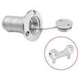 2 PCS Marine Boat Gas Cap Key Stainless Steel Gas Water Fuel Tank Fill