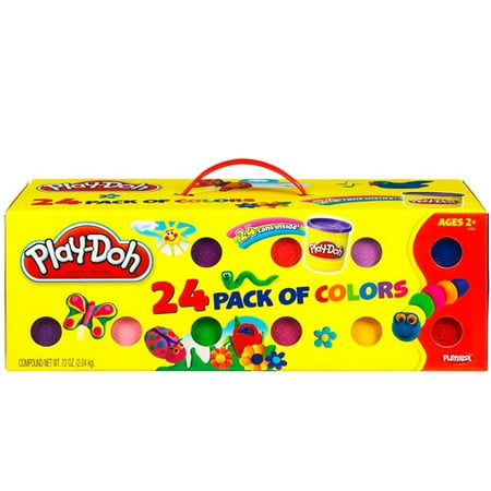 Play-Doh 24-Pack of Colors - Walmart.com