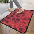 thumbnail image 4 of Red Cheetah Leopard Pattern Door Rugs,Washable Non Slip Door Mats Indoor,Decorative Door Mats,Entry Mat Indoor for Entrance,Bedroom,Kitchen,Bathroom,30"x17", 4 of 6