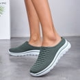 thumbnail image 2 of Womens Shoes,Espadrilles Breathable Flat for Daily Wear Comfortable Round Toe Espadrilles for Dating Travel,Shoes for Women,Green,9, 2 of 9
