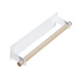 thumbnail image 2 of Single Rod Rack Bathroom Kitchen Self-adhesive wall shelf Wall Mounted Paper Storage Hanging Shelf, 2 of 9