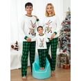 thumbnail image 4 of Family Matching Pajamas Christmas Pjs Holiday Nightwear Sleepwear Sets Long Sleeve Pjs, 4 of 8