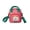 rose red, variant on CHAOYUNYI Cute Bag Heart Print Backpack Adjustable Shoulder Straps Compact Size for School Students,Travel,Daily Use