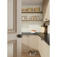 thumbnail image 6 of Baldwin HDBRESRR190 Bremerton Non-Turning One-Sided Dummy Door Knob - Black, 6 of 7