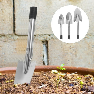 Stri Set of 3 small metal gardening shovels