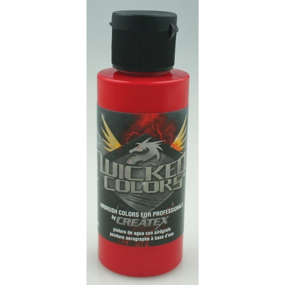 Createx Wicked Airbrush Color, 2 oz. Red