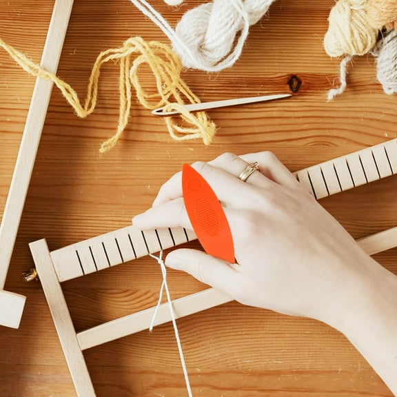 Raindrops Hemoton 2pcs Plastic Shuttle Tool for Sewing Supply Hand Sewing Tatting Shuttles Weaving and Sewing Tools