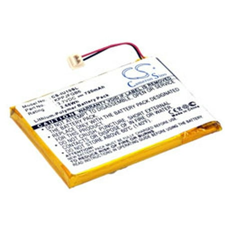 Replacement for IRIVER U10 replacement battery